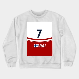 F1 2021 - #7 Raikkonen Crewneck Sweatshirt